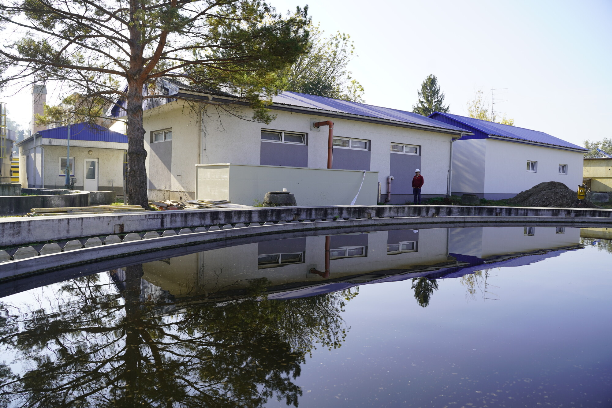 Odourless wastewater treatment by ventus biofilter containers